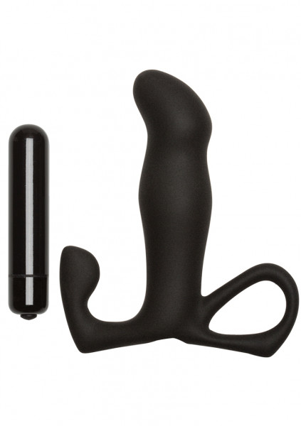 Vibrating P-Massager - Black - Prostate Massager