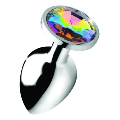Rainbow Prism Gem Anal Plug Large