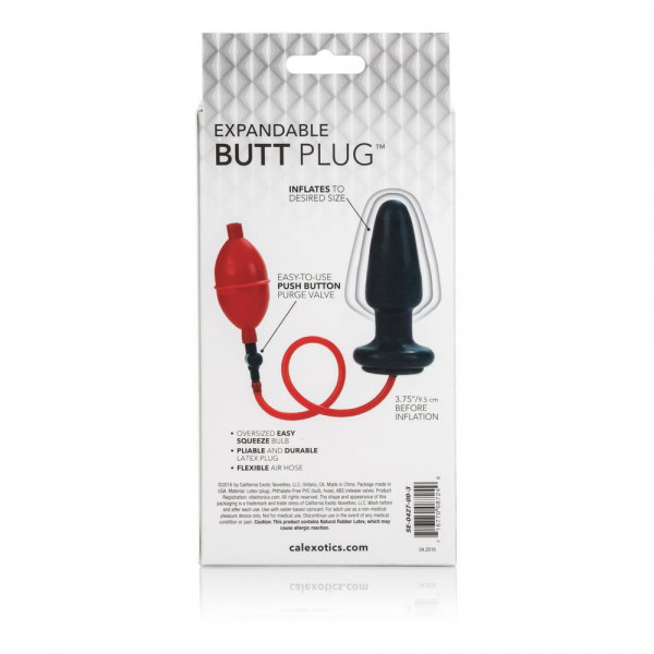Colt Expandable Butt Plug with Superior Inflation