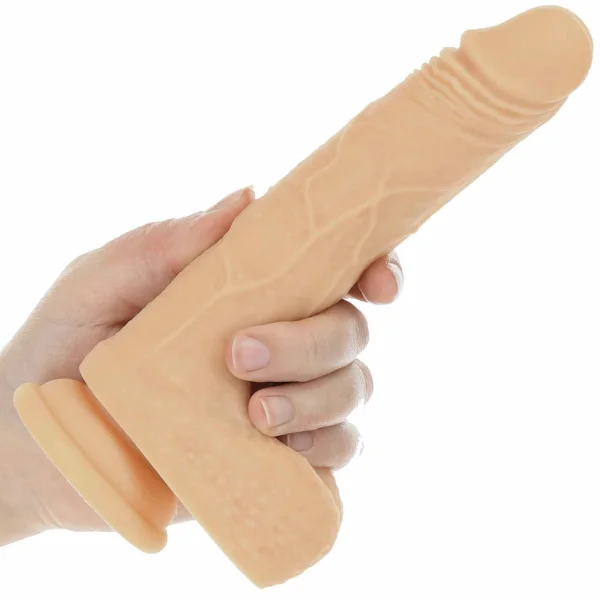 Naked Addiction Freak Rotating, Thrusting, & Vibrating Dildo by BMS Factory