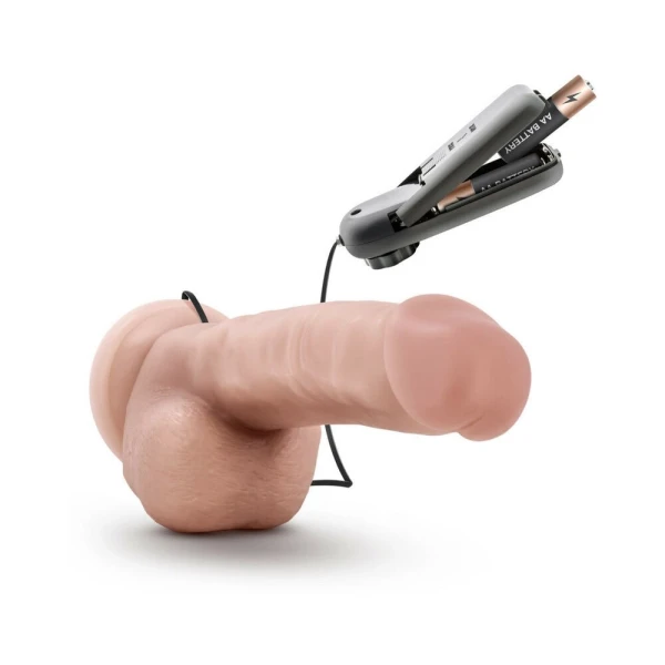 Dr. Skin - Dr. Jay - 8.75in Vibrating Cock With Suction Cup - Vanilla — image 8 of 11