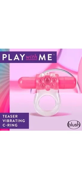 Blush - Play with Me - Teaser Vibrating C-Ring - Pink