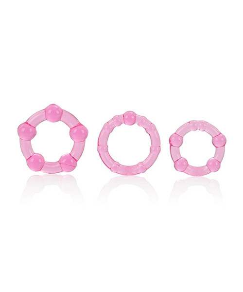 Silicone Island Rings (Pink)