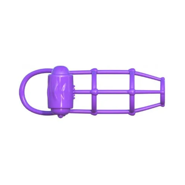 Fantasy C-ringz Vibrating Climax Cage - Purple