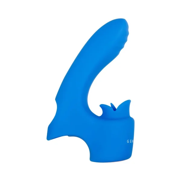 Gender X Flick It Finger Vibrator Blue