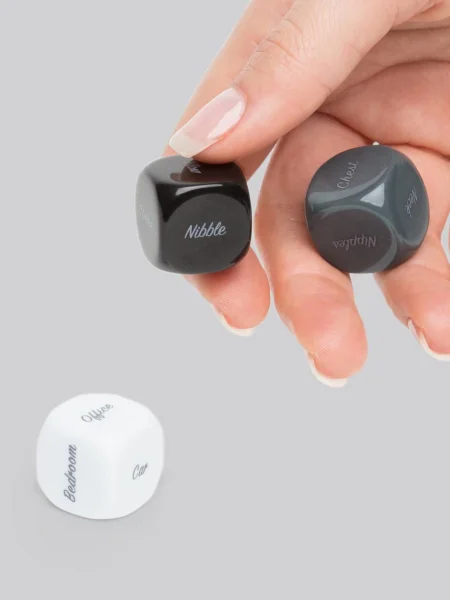 Fifty Shades of Grey Play Nice Kinky Dice for Couples (3 Count)