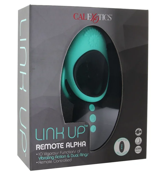 Link Up Remote Control Alpha Vibrating Cock Ring