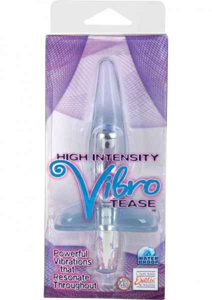 HIGH INTENSITY VIBRO TEASE 375 INCH ICE BLUE — image 4 of 4