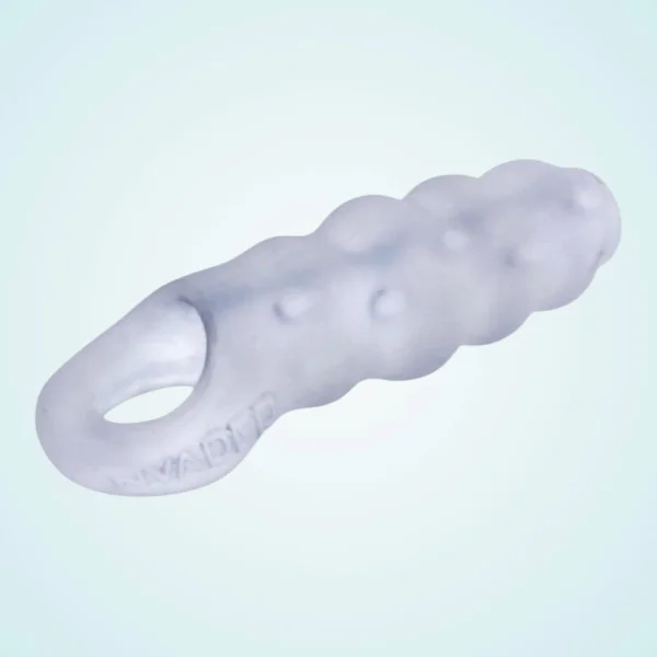 Oxballs Invader Cocksheath Penis Extender - Clear Ice — image 11 of 20
