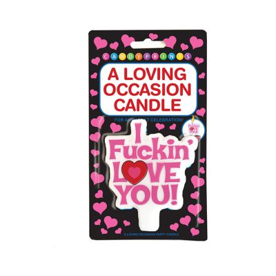 I Fuckin Love You Candle