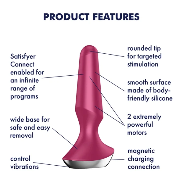 Satisfyer Plug-ilicious 2 Berry