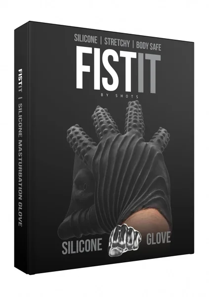Masturbation Glove - Black — image 5 of 5