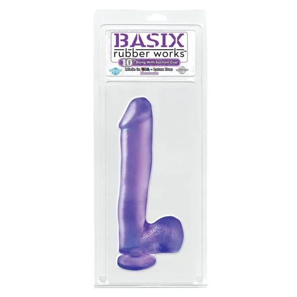 Basix 10" Dong w/Suction Cup — image 13 of 15