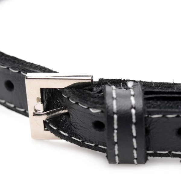 Master Series Fierce Vixen Leather Choker
