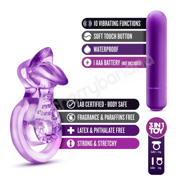 Play With Me Lick It Cock Ring