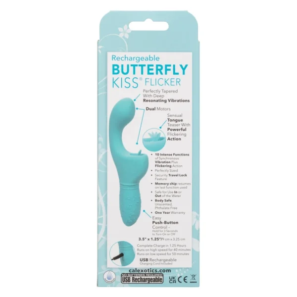 Calexotics Rechargeable Butterfly Kiss Flicker — image 8 of 25