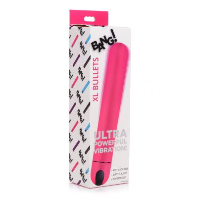 Bang XL Bullet Vibrator Pink 21 6 cm USB Rechargeabe Bullet