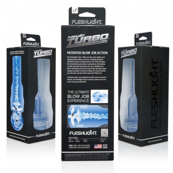 FLESHLIGHT TURBO THRUST BLUE ICE