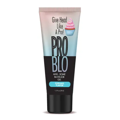 ProBlo Oral Pleasure Gel Cupcake Flavoured Blowjob Gel 29 ml Tube