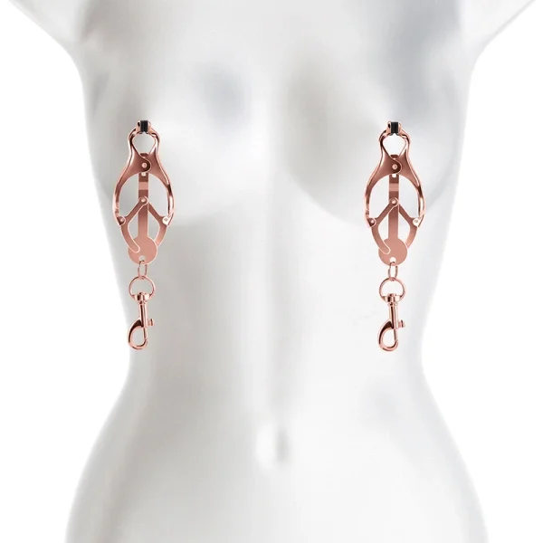 Bound C3 Butterfly Nipple Clamps By NS Novelties - Gunmetal