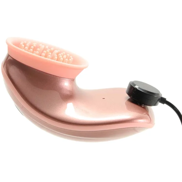 Twitch Rose Gold Hands Free Suction And Vibration Toy