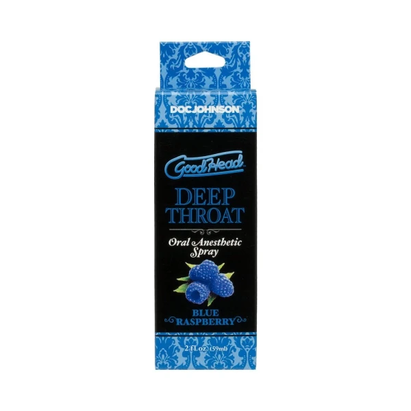 Goodhead Deep Throat Spray Blue Raspberry