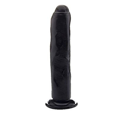 Realistic Cock 12 2 Inch Suction Cup Dildo Black