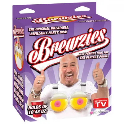 Brewzies Inflatable Refillable Party Bra