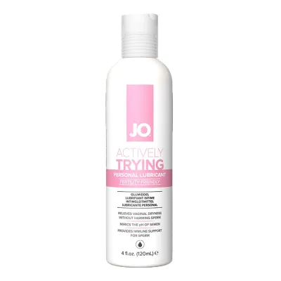 System JO Actively Trying Lubricant