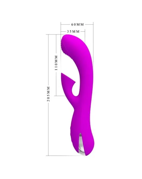Roy Tickling And Sucking Rabbit Vibrator - 8 Inch