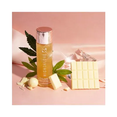 Highonlove Massage Oil Decadent White Chocolate 120ml 120 Ml