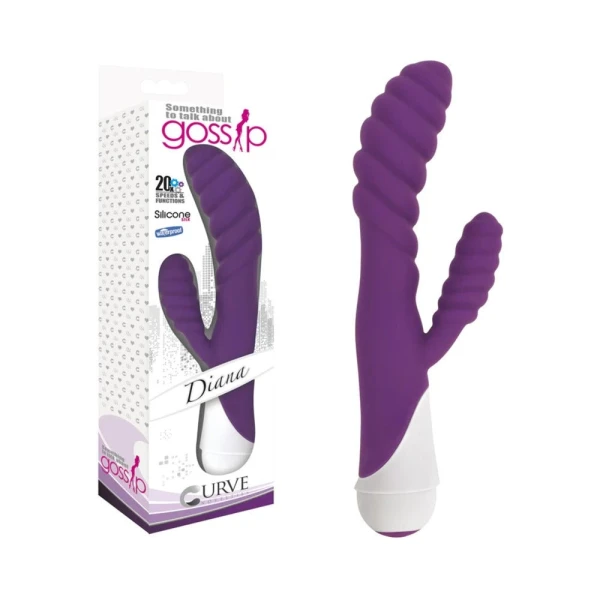 Gossip Diana Silicone Rabbit Vibrator