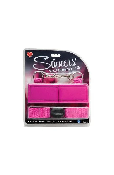 Sinners Waist Harness And Cuffs