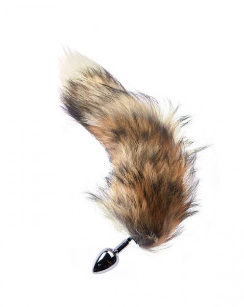 Kink Range Tail Butt Plug - 2.9 Inches - Brown