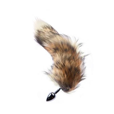 Kink Range Tail Butt Plug 2 9 Inches Brown