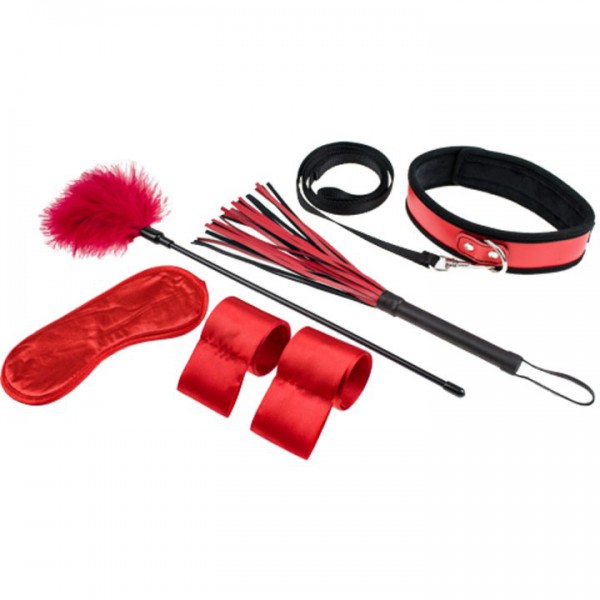 Bondara Introduction to Bondage Red Adventurous Set