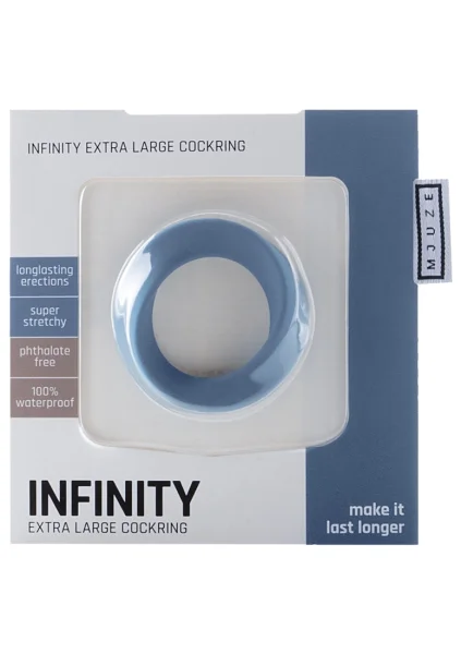 Infinity - XL Cockring (Blue)