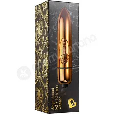 Rocks Off RO 80 Single Speed Copper Bullet Vibrator