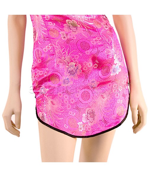 Brocade mini dress