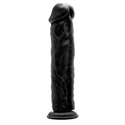 Black Realistic 11 Inch Dildo