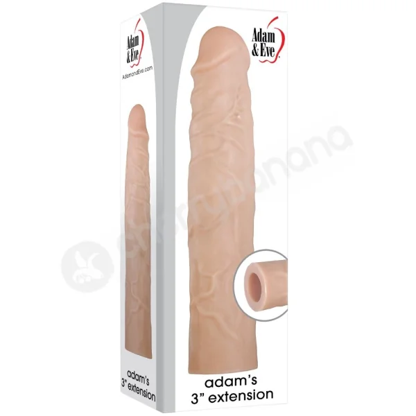 Adam & Eve Adam's 3'' Realistic Penis Extension