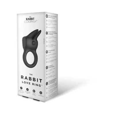 Rabbit Love Ring Rechargeable Black