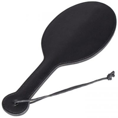 Bondara Black Faux Leather Paddle 12 Inch