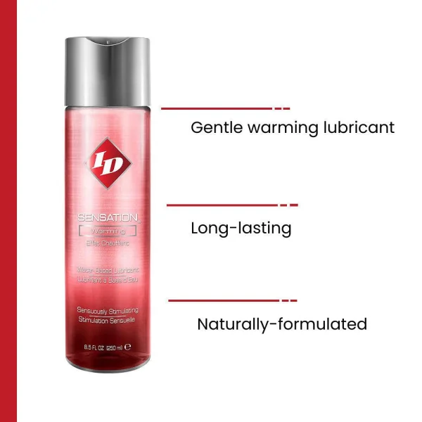 ID Sensation Warming Stimulating - Water-Based Lube | 2.2oz (65ml)