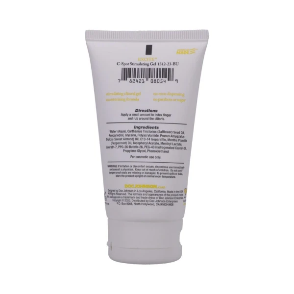 Doc Johnson Excite C-spot Stimulating Cream 2 Oz.