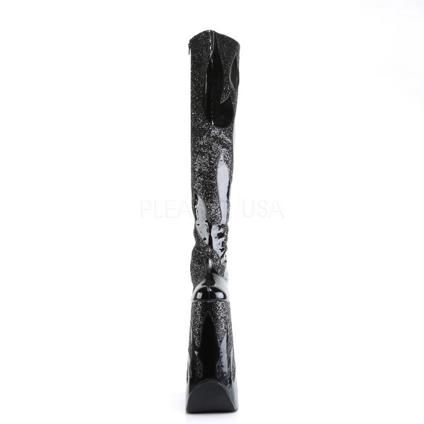 SPLASHY-3020 - 11" Heel, 9 3/4" PF Thigh Boot — image 10 of 12