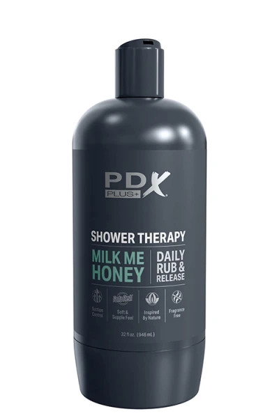 PDX Milk Me Honey 8.1" Discreet Shower Bottle Stroker