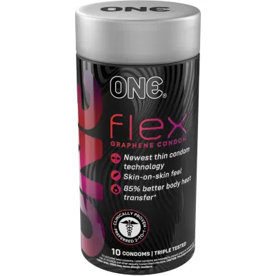 ONE Flex Graphene Condoms 10 Pack
