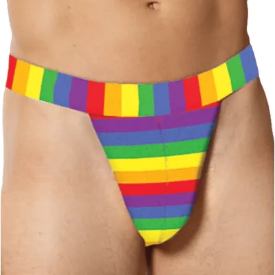 Hott Products Rainbow Thong