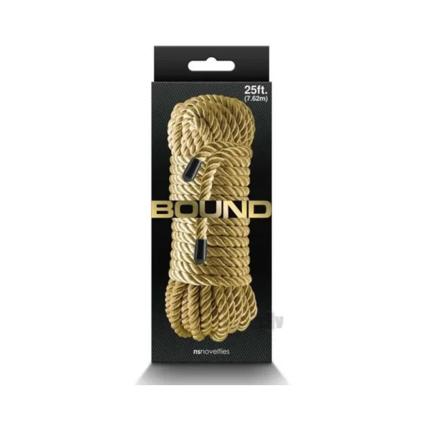 Restraints: Bound Rope 25ft Gold